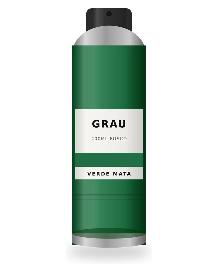 Matte 400ml na cor Verde Mata